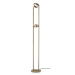 Ausstellungsstück - Sofort lieferbar - Knapstein LED Stehleuchte Wega-S 160 cm 41.994.34 – effekt bronze Gestensteuerung